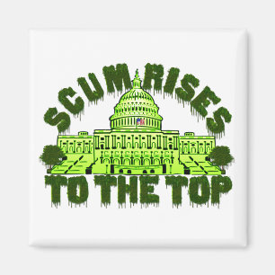 De scum stijgt naar de top-magneet magneet