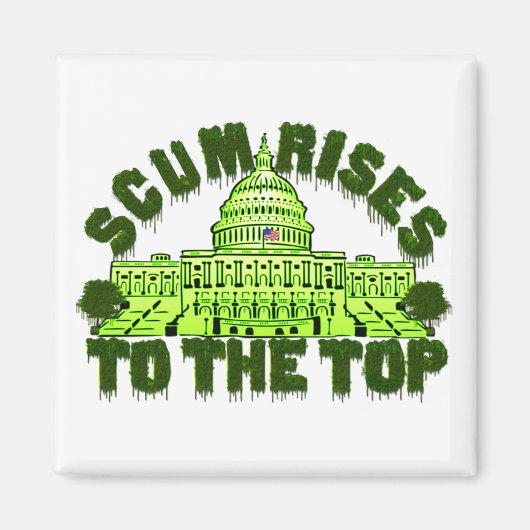 De scum stijgt naar de top-magneet magneet (Voorkant)