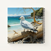 De Seagull Coast Vogelbestanden Notitieboek (Achterkant)