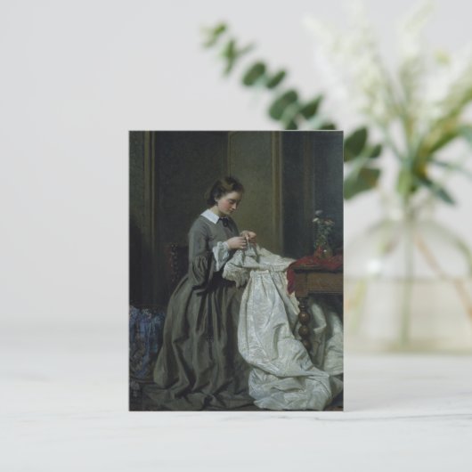 De Seamstress Briefkaart (Staand voorkant)