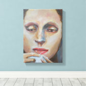 De Seamstress Canvas Afdruk (Insitu (Houten vloer))