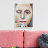 De Seamstress Canvas Afdruk (Insitu (Woonkamer))