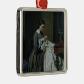 De Seamstress Metalen Ornament (Rechts)