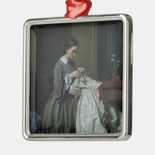 De Seamstress Metalen Ornament (Links)