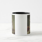 De Seamstress of de jonge vrouw die werkt Mok (Midden)