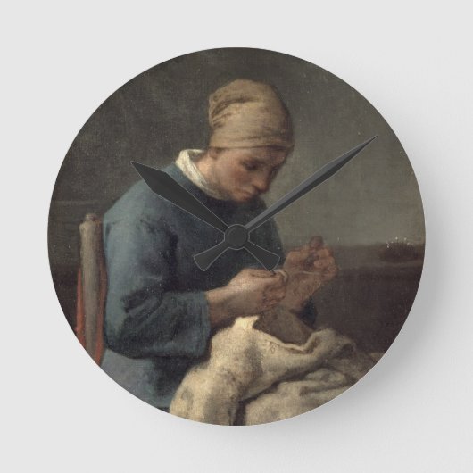 De Seamstress Ronde Klok (Voorkant)