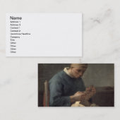 De Seamstress Visitekaartje (Voorkant / Achterkant)