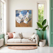 De Seashore, Joaquín Sorolla Poster