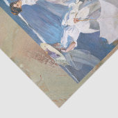 De Seashore, Joaquín Sorolla Tissuepapier (Detail)