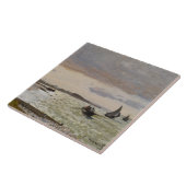 De Seashore te Sainte-Adresse, 1864 Tegeltje (Zijkant)