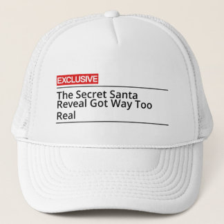 De Secret Santa-Onthulling Werd Echt Te Echt Trucker Pet