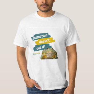 De sectie snijdt niet het Kikkerige T-shirt