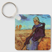 De sedes (na Millet) van Vincent van Gogh Sleutelhanger (Voorkant)