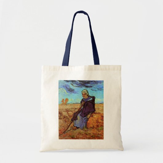 De sedes (na Millet) van Vincent van Gogh Tote Bag (Voorkant)