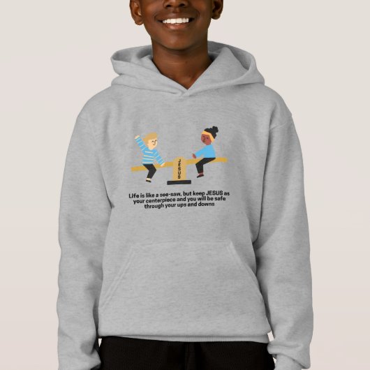 De See-Saw Hoodie (Voorkant)