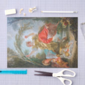 De Seesaw van Jean Honore Fragonard Tissuepapier (Craft)