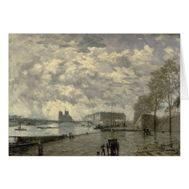 De Seine and Notre Dame (Voorkant Horizontaal)