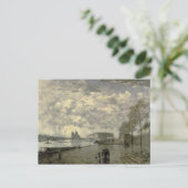 De Seine and Notre Dame Briefkaart (Staand voorkant)