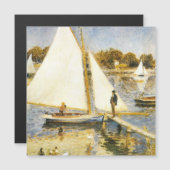 De Seine bij Argenteuil Auguste Renoir (Voorkant / Achterkant)