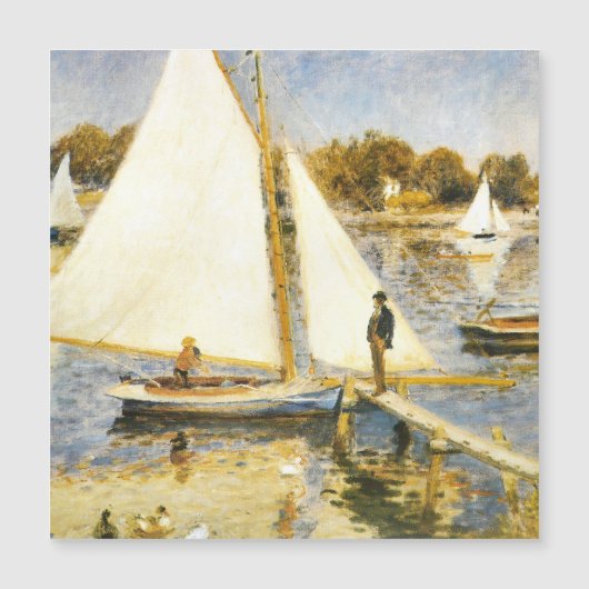 De Seine bij Argenteuil Auguste Renoir (Voorkant)