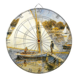 De Seine bij Argenteuil Auguste Renoir Dartbord