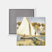De Seine bij Argenteuil Auguste Renoir Magneet (Voorkant / Achterkant)
