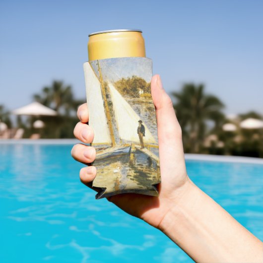 De Seine bij Argenteuil Auguste Renoir Seltzer Blikjeskoeler (Insitu Zwembad)