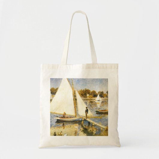 De Seine bij Argenteuil Auguste Renoir Tote Bag (Voorkant)