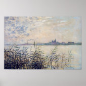 De Seine bij Argenteuil - Claude Monet Poster (Voorkant)