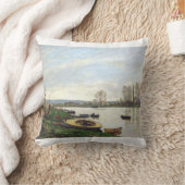 De Seine bij Argenteuil van Sisley Kussen (Deken)