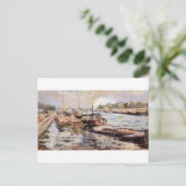 De Seine door Armand Guillaumin Briefkaart (Staand voorkant)