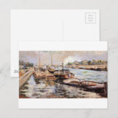 De Seine door Armand Guillaumin Briefkaart (Voorkant / Achterkant)