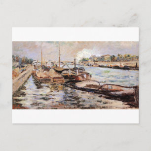 De Seine door Armand Guillaumin Briefkaart