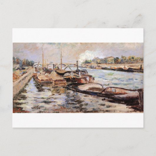De Seine door Armand Guillaumin Briefkaart (Voorkant)