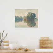 De Seine in Giverny, Claude Monet Fine Art Poster (Keuken)