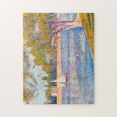 De Seine in La Grande Jatte, Seurat Legpuzzel (Verticaal)