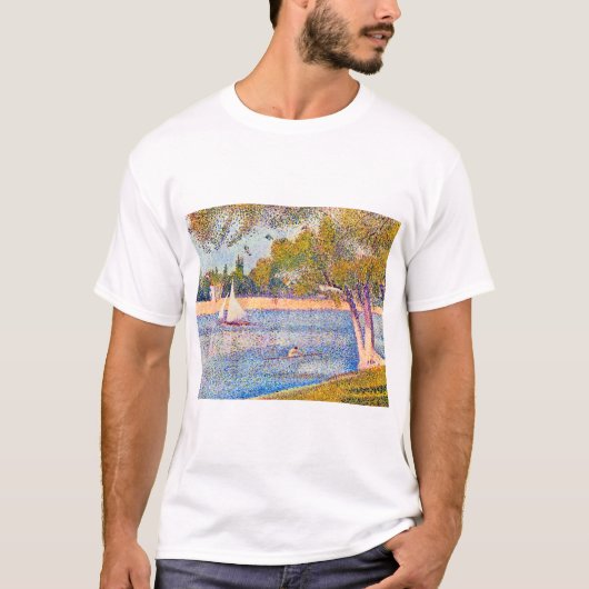 De Seine in La Grande Jatte, Seurat T-shirt (Voorkant)