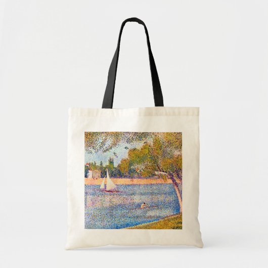 De Seine in La Grande Jatte, Seurat Tote Bag (Voorkant)