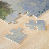 De Seine in Lavacourt Monet Fine Art Legpuzzel (Zijkant)
