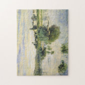De Seine in Lavacourt Monet Fine Art Legpuzzel (Verticaal)