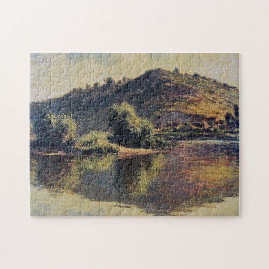 De Seine in Port-Villez Monet Fine Art Legpuzzel (Horizontaal)