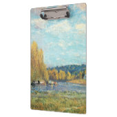 De Seine in Saint-Cloud Alfred Sisley Klembord (Links)