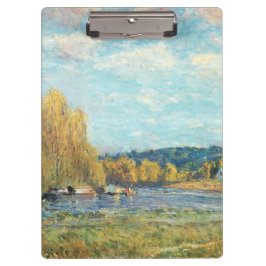 De Seine in Saint-Cloud Alfred Sisley Klembord