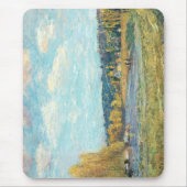 De Seine in Saint-Cloud Alfred Sisley Muismat (Voorkant)