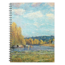 De Seine in Saint-Cloud Alfred Sisley Notitieboek