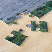 De Seine in Vetheuil Monet Fine Art Legpuzzel (Zijkant)