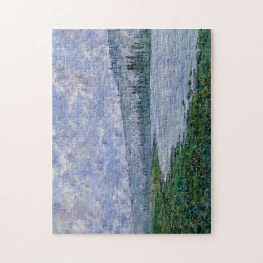 De Seine in Vetheuil Monet Fine Art Legpuzzel (Verticaal)