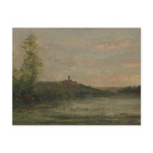 De Seine Morning Charles-François Daubigny Print