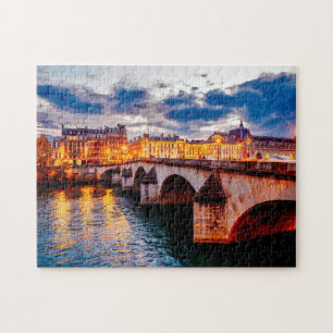 De Seine Paris. Jigzaag Puzzle Legpuzzel