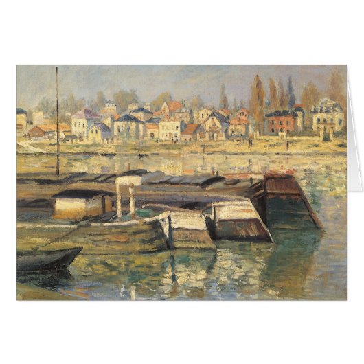 De Seine te Asnieres door Claude Monet (Voorkant Horizontaal)